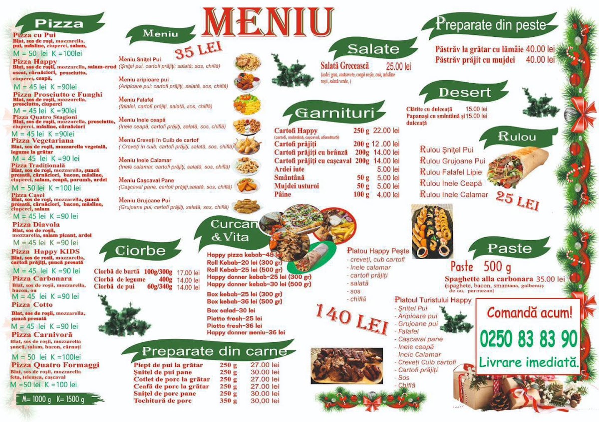 Menu Happy Pizza Kebab-1