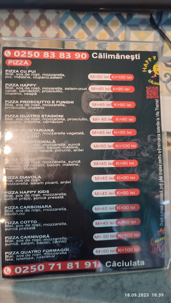 Menu Happy Pizza Kebab-5